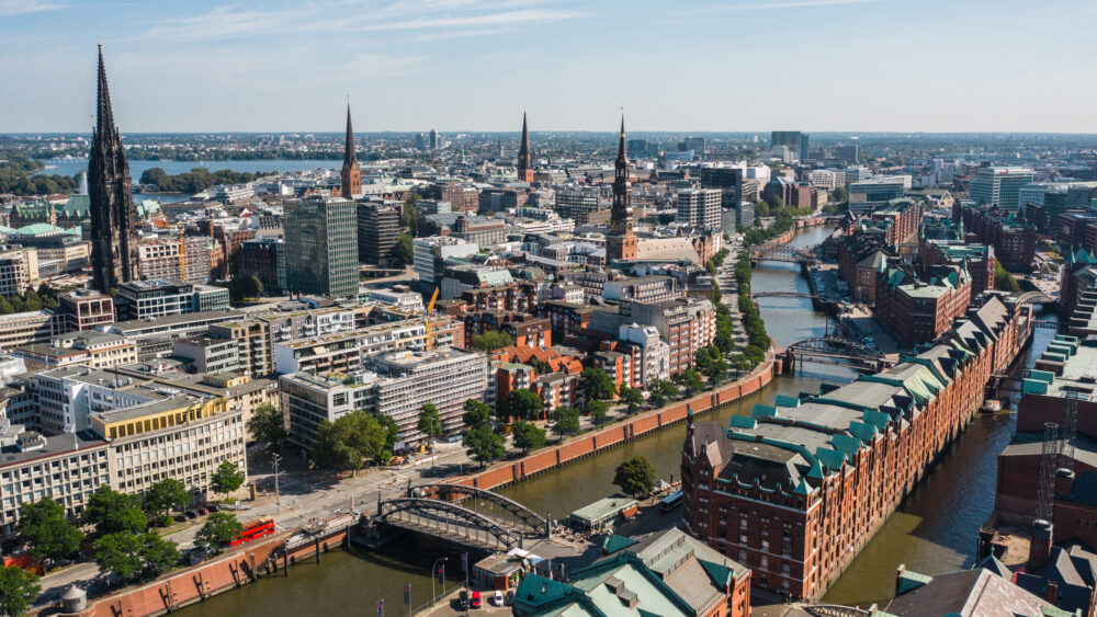 Cityscape of Hamburg