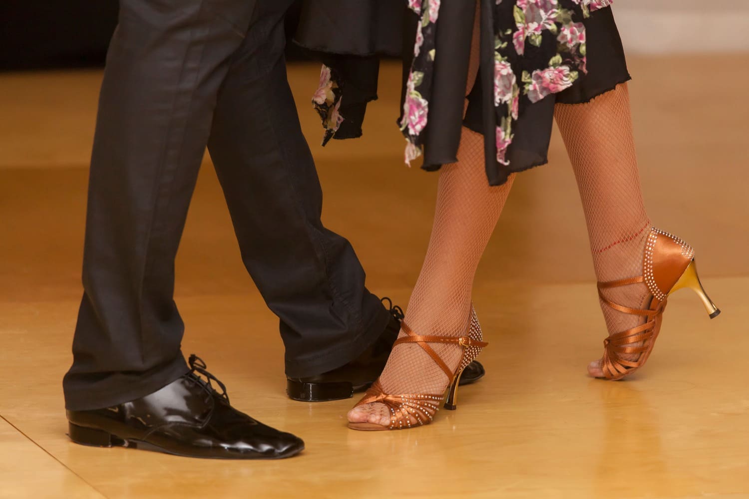 Beine beim Quadrille Tanzen