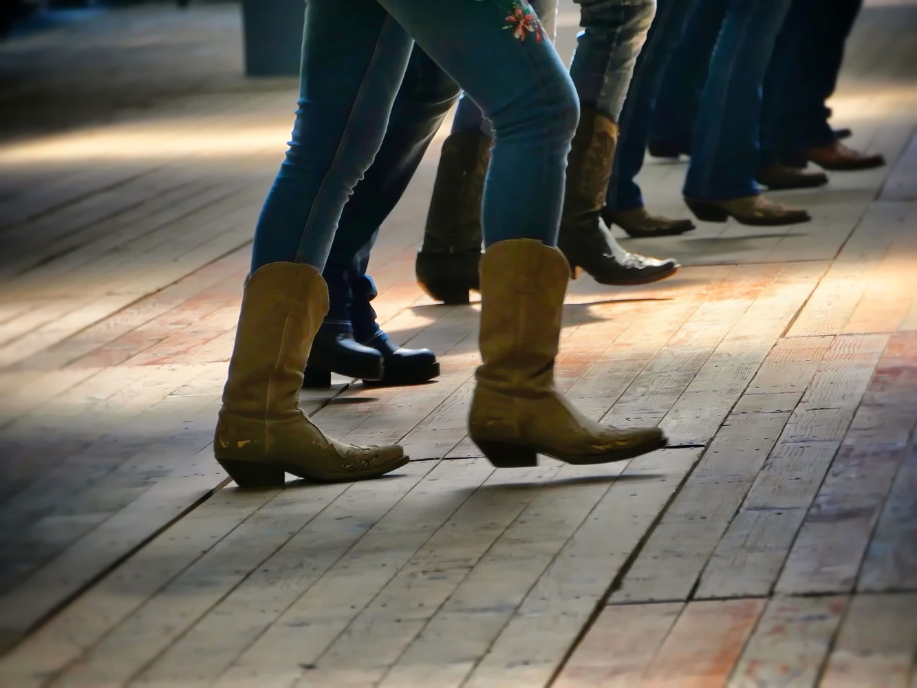 Cowboy stiefel tanzen stepptanz